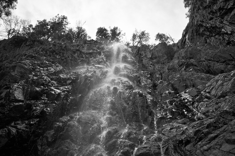 The Upper East Turkey Creek Waterfall.