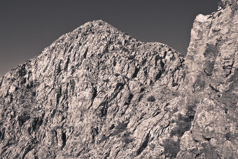 Granite Peak in the Peloncillo Mountains of New Mexico.