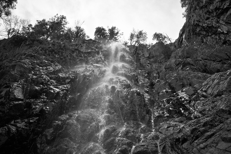 The Upper East Turkey Creek Waterfall.