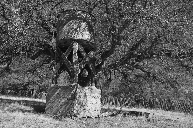The Camp Rucker water tower.